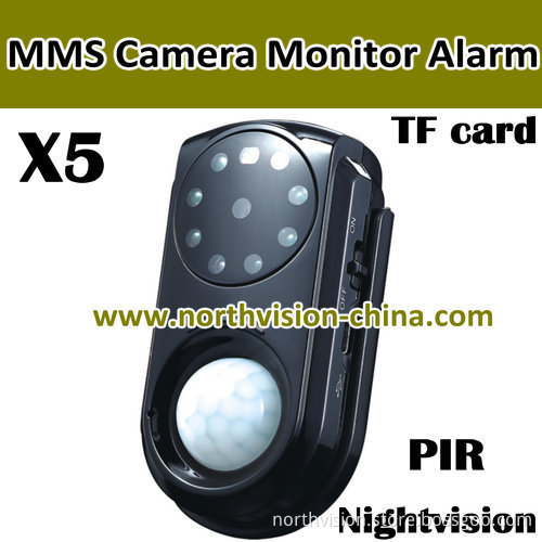 Night Vision Voice/Video Recording PIR GSM MMS Camera